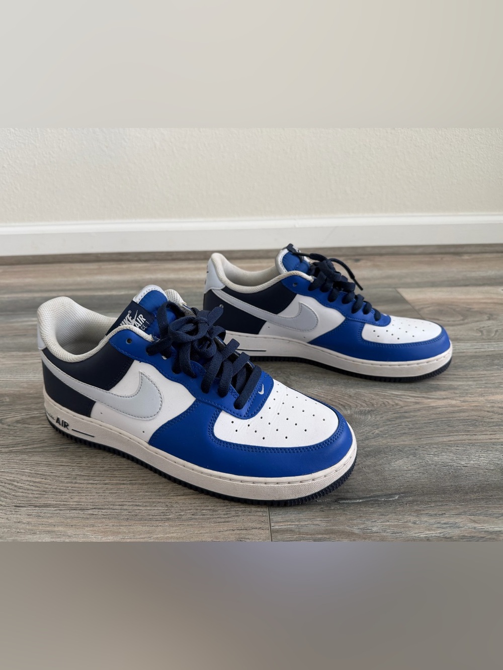 Nike Air Force 1 '07 LV8 "Game Royal Navy" sneakers men’s size 10.5
